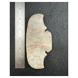 Unusual Mid-Back notched Blade Indian Artifact Arr