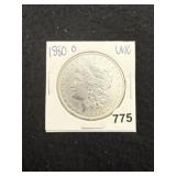 1880 O UNC Morgan Silver Dollar Coin