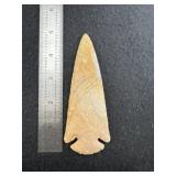 Dovetail Indian Artifact Arrowhead