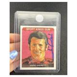 Mario Andretti Hand Signed Authentic Autograph
