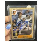 Jim Palmer Hand Signed Authentic Autograph