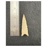 Dalton Indian Artifact Arrowhead