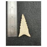 Dalton Indian Artifact Arrowhead