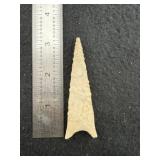 Dalton Indian Artifact Arrowhead