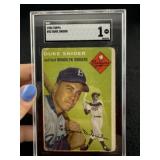 1954 Topps Duke Snider Baseball Card