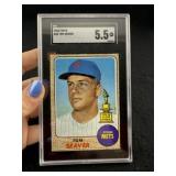 1968 Topps Tom Seaver Baseball Card
