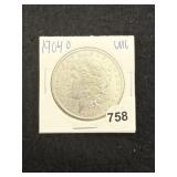 1904 O UNC Morgan Silver Dollar Coin