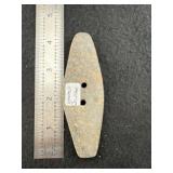 Gorget Indian Artifact Arrowhead