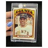 1972 Topps Willie Mays Baseball Card