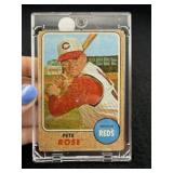1968 Topps Pete Rose Baseball Card