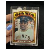 1972 Topps Willie Mays Baseball Card