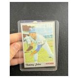 1970 Topps Tommy John Baseball Card