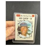 Rod Carew Baseball Card