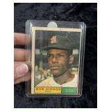 1961 Topps Bob Gibson Baseball Card