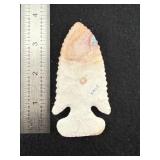 Thebes Indian Artifact Arrowhead