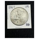 1899 O UNC Morgan Silver Dollar Coin