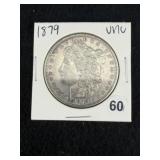 1879 UNC Morgan Silver Dollar Coin