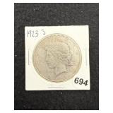 1923 S Peace Silver Dollar Coin