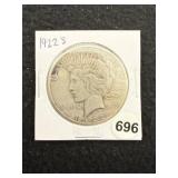 1922 S Peace Silver Dollar Coin