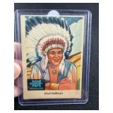 Indian Trading Card Baseball Card