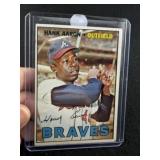 1967 Topps Hank Aaron Baseball Card