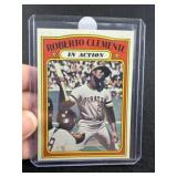 1972 Topps Roberto Clemente Baseball Card