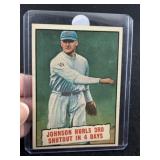 Walter Johnson Baseball Card