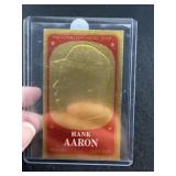 1965 Topps Hank Aaron Baseball Card