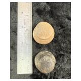 Ear Spools Indian Artifact Arrowhead