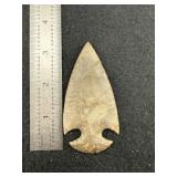 Montell Indian Artifact Arrowhead