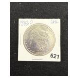 1883 O UNC Morgan Silver Dollar Coin