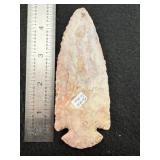 Dovetail Indian Artifact Arrowhead