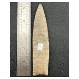 Dalton Indian Artifact Arrowhead