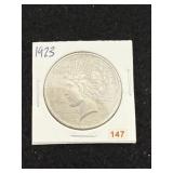 1923 Peace Silver Dollar Coin