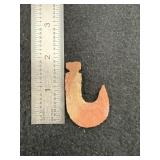 Flint Hook Indian Artifact Arrowhead