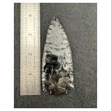 Obsidian Arrow Point Indian Artifact Arrowhead
