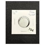 1/10th Fine Silver Coin