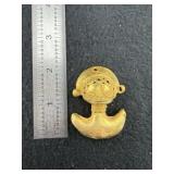 Tumbaga Tairona Gold Figurine UNKNOWN MATERIAL