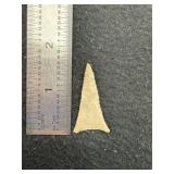 Triangle Indian Artifact Arrowhead