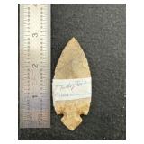 Turkeytail Indian Artifact Arrowhead