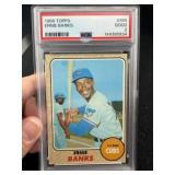 1968 Topps Ernie Banks Baseball Card