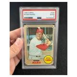 1968 Topps Roger Maris Baseball Card