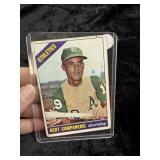 1966 Topps Bert Campaneris Baseball Card