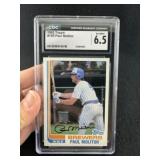 1982 Topps Paul Molitor Baseball Card