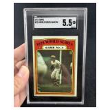 1972 Topps World Series Game #4 Baseball Card