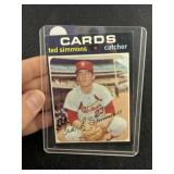 Ted Simmons Baseball Card