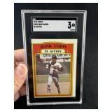 1972 Topps Hank Aaron Baseball Card
