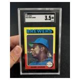 1975 Topps Hank Aaron Baseball Card