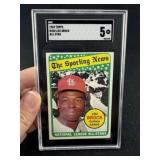 1969 Topps Lou Brock Baseball Card