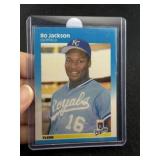 1987 Fleer Bo Jackson Baseball Card